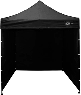 Záhradný stan, pavilon - Trojplášťový stan Aga 3 x 3 x 2,9 m čierny